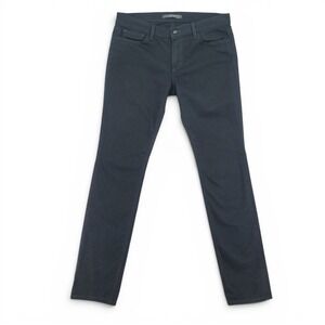 Joe's‎ Jeans Lynden Skinny Jeans Womens 30 Black Stretch Denim Low Rise EUC